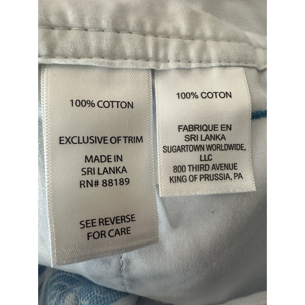 Lilly Pulitzer The Callahan Joe Fish‎ Shorts Women's Size 4 Blue & White Print - Picture 5 of 8